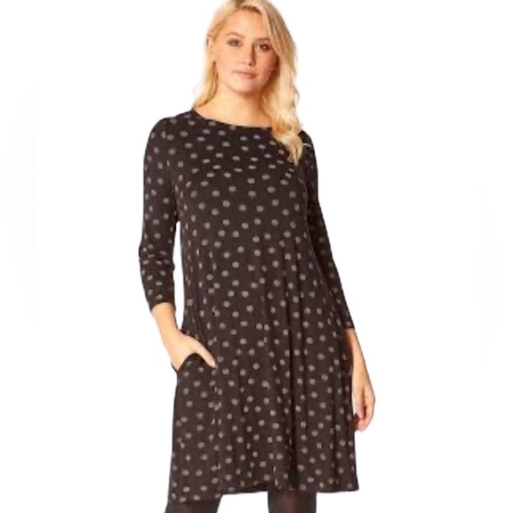 J.Jill New Without Tags Black Stretch Comfy Pockets MIDI Length Medium Petit - Picture 1 of 8